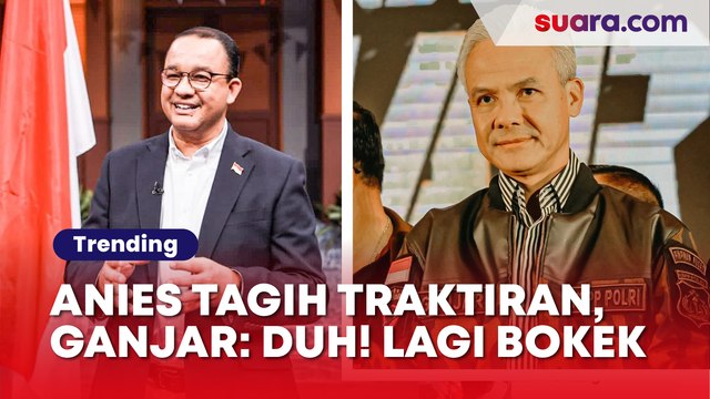 Anies Tagih Traktiran Makan-makan Ulang Tahun, Ganjar: Duh! Tanggal Tua Lagi Bokek