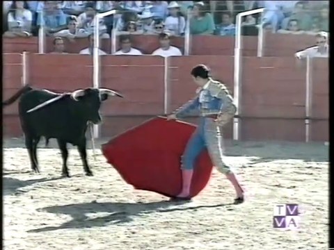 TARDE DE TOROS-SERGIO VEGAS Y CARMELO PEREZ TOROS EN MUCIENTES 3 DE JULIO DE 1996