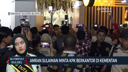 Amran Sulaiman Minta KPK Berkantor Di Kementan
