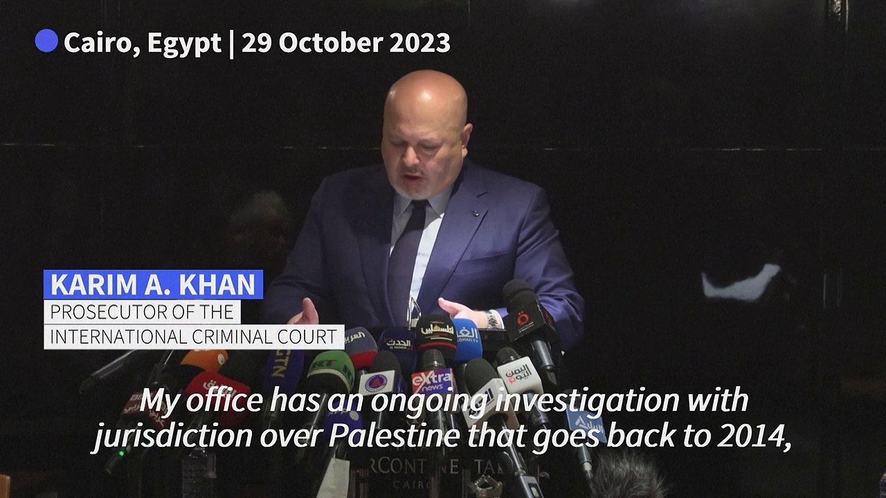 Impeding relief to Gaza may be crime under ICC jurisdiction: prosecutor