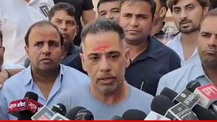 उज्जैन: भगवान महाकाल की शरण में पहुंचे रॉबर्ट वाड्रा, युद्ध से लेकर राम मंदिर तक बोले