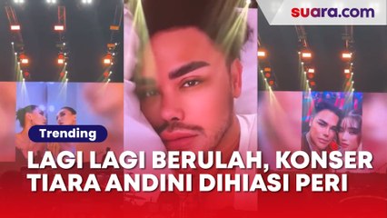 Lagi Lagi Berulah, Konser Tiara Andini Dihiasi Peri Kecial Ayah Selayar Berhasil Bikin Penonton Ngakak