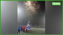 P3C : Les Ultras de Nivelles mettent le « feu » avant le match contre Stockel