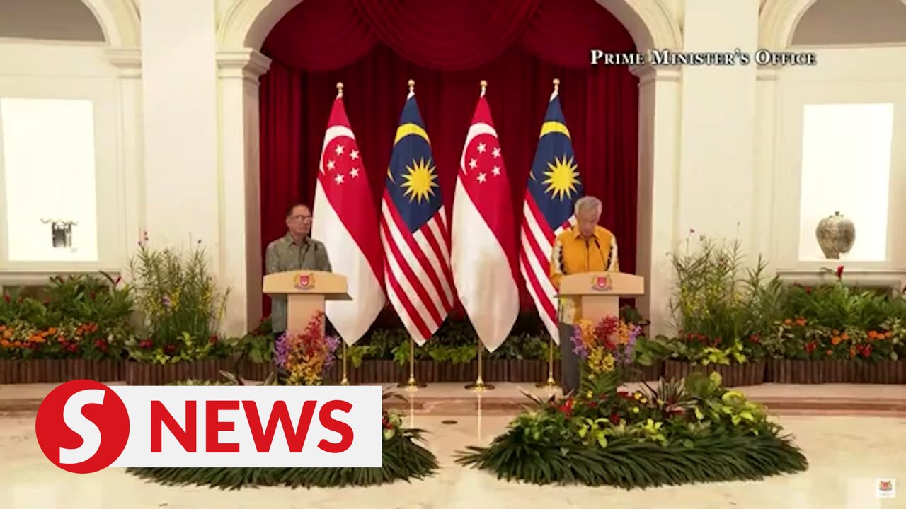 Malaysia, Singapore share common stand on humanitarian aid to Palestine, says Anwar