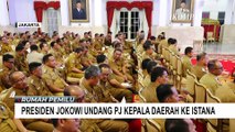 Presiden Jokowi Kumpulkan Pj Kepala Daerah di Istana, Beri Pesan Ini