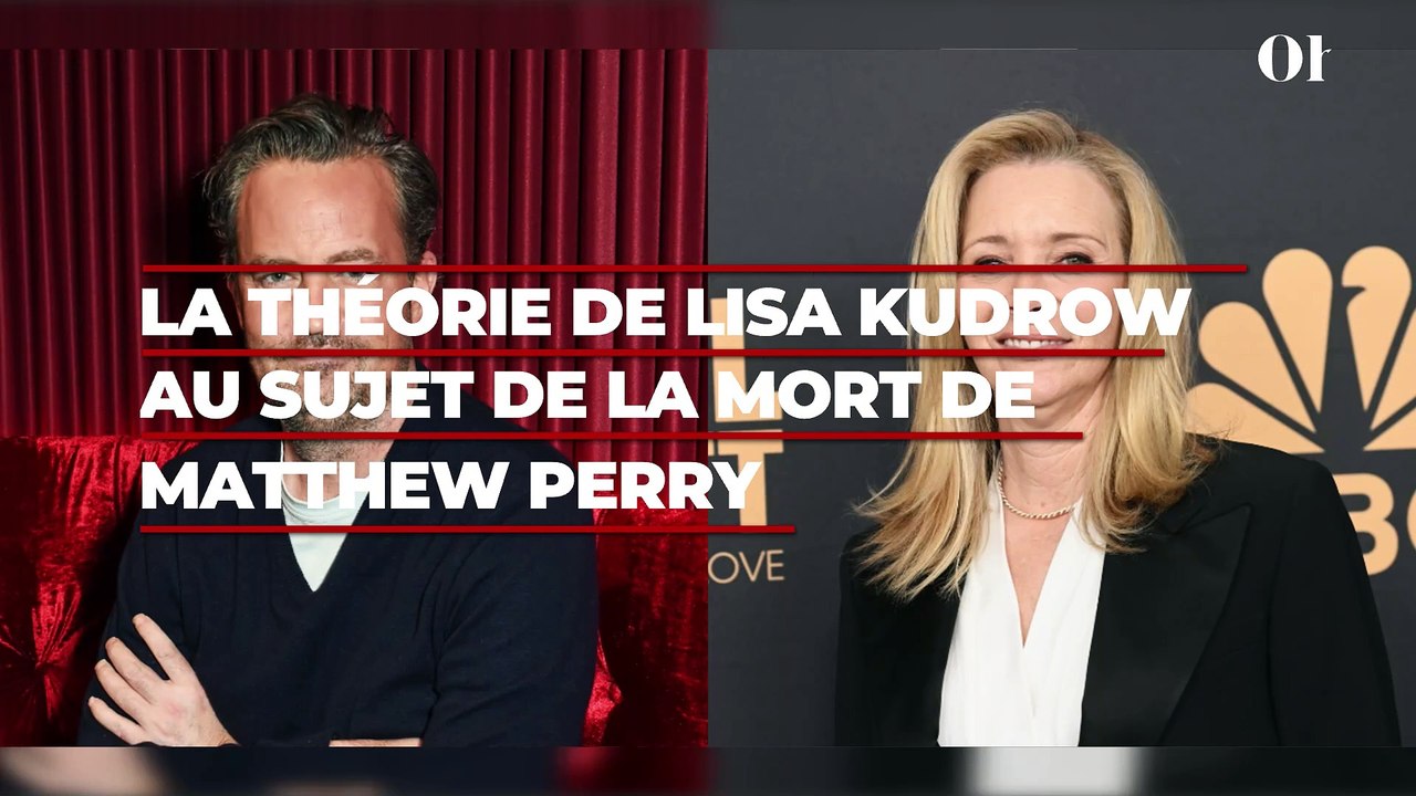 Mort de Matthew Perry (Friends) : La théorie inattendue de Lisa Kudrow au sujet du décès de son ami