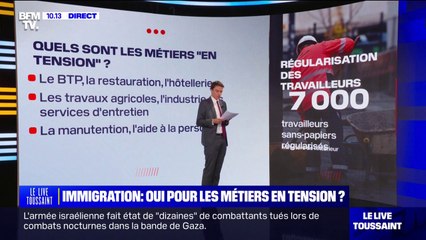 LES ÉCLAIREURS - Ce que changerait la régularisation par le travail sur la situation des personnes sans papiers
