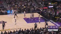 McGee powers past LeBron for one-handed slam
