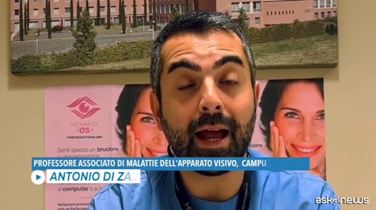 Sindrome occhio secco ? soprattutto donna: Otto...
