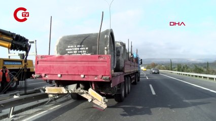 TEM Otoyolu'nda facia ucuz atlatıldı!