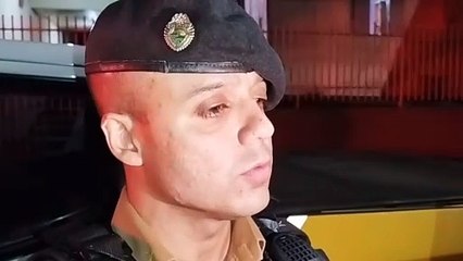 Aspirante Alves fala sobre homicídio ocorrido na madrugada desta segunda-feira, no Conjunto Independência