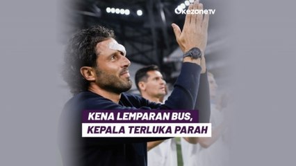 Kepala Terluka Parah, Fabio Grosso Menyapa Suporter Olympique Lyon di Stade Velodrome