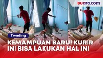 Kemampuan Baru! Kurir Ini Nggak Hanya Bisa Kirim Paket, tapi Juga Lakukan Hal Ini. Warganet: Harus Dapat Banyak Bonus