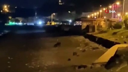 Havalar soğudu, Karadeniz’de sahiller ayılara kaldı