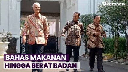 Ganjar Ungkap Obrolan Santai dengan Jokowi Usai Makan Bersama: Bahas Makanan hingga Berat Badan