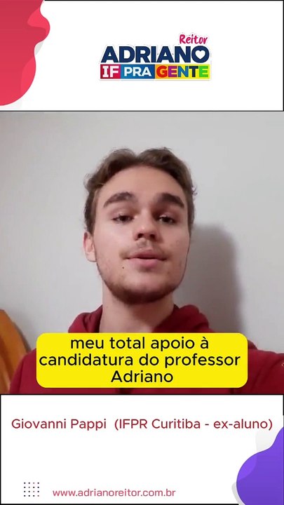 Adriano - Depoimento - Giovanni Pappi  (IFPR-ex...