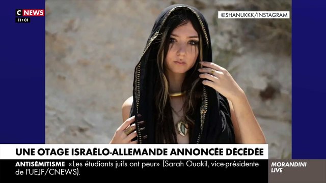 Hamas: La jeune otage allemande à moitié dénudée qui avait été vue à l'arrière d'un pick-up lors des attaques terroristes est morte