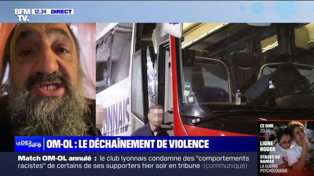 Violences de supporters avant le match OM-OL: Il faut une charte pour éduquer les gens affirme Jean Tolotta, président de l'association des supporters section Var