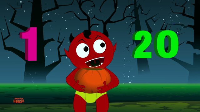 Halloween Numbers Song 1 To 20 | 123 Songs For Children | Preschool Videos For Kids