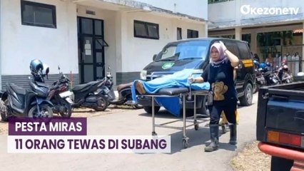 Download Video: 11 Warga Subang Tewas Usai Gelar Pesta Miras saat Resepsi Pernikahan