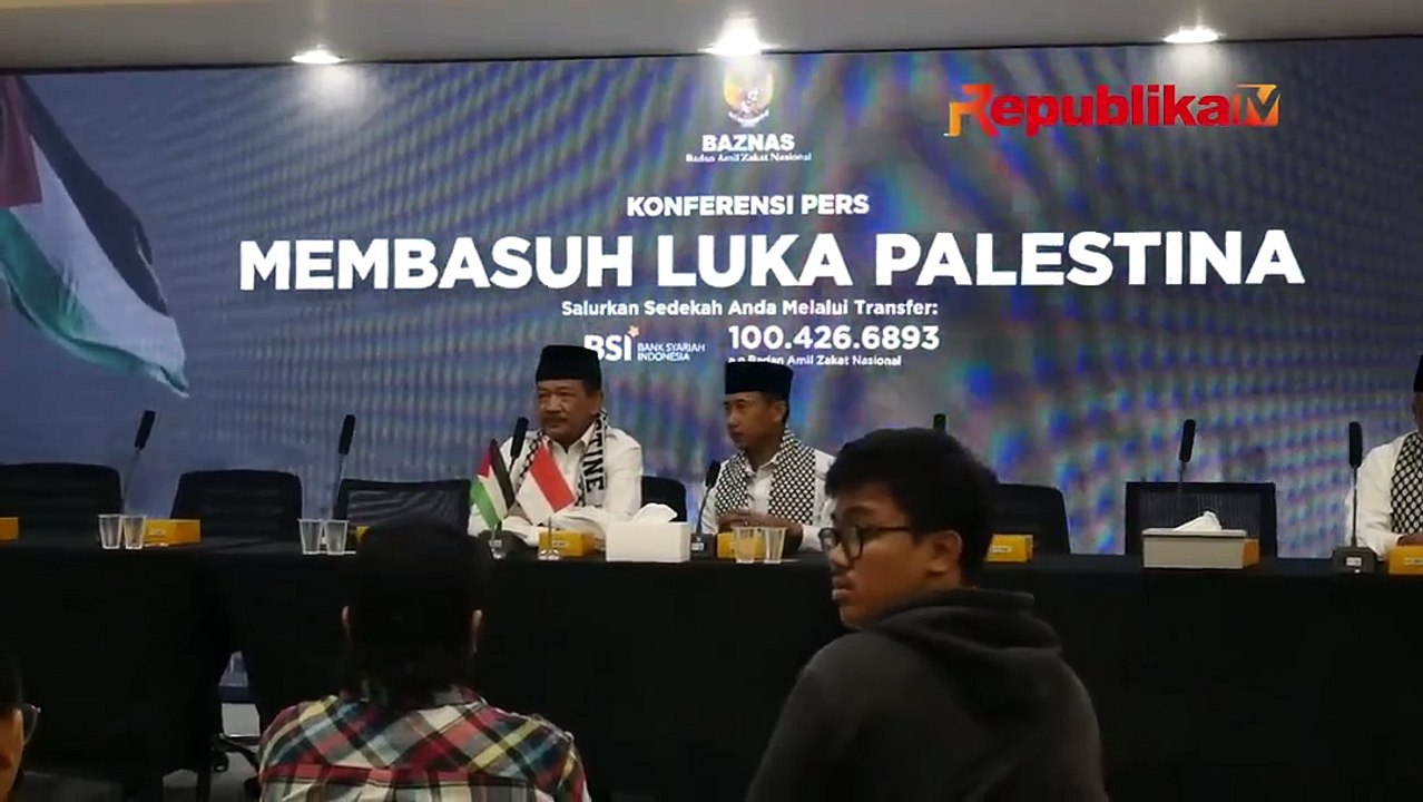 Baznas Salurkan Bantuan Kemanusiaan untuk Palestina Senilai RP 12 Miliar