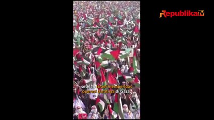 Demonstran di Seluruh Dunia Tuntut Gencatan Senjata di Gaza