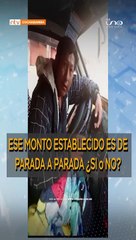 Pasajero increpó a un conductor por el precio de un pasaje