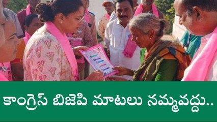 నారాయణపేట: పట్టణంలో ఎమ్మెల్యే సతీమణి ప్రచారం..
