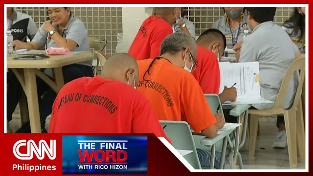 Hundreds of inmates allowed to vote in New Bilibid Prison