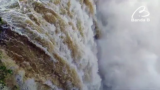Vazão das Cataratas do Iguaçu chega a 24 milhões