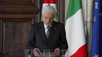 Quirinale, Mattarella: "La ricerca e' il motore del progresso dell'umanita'"