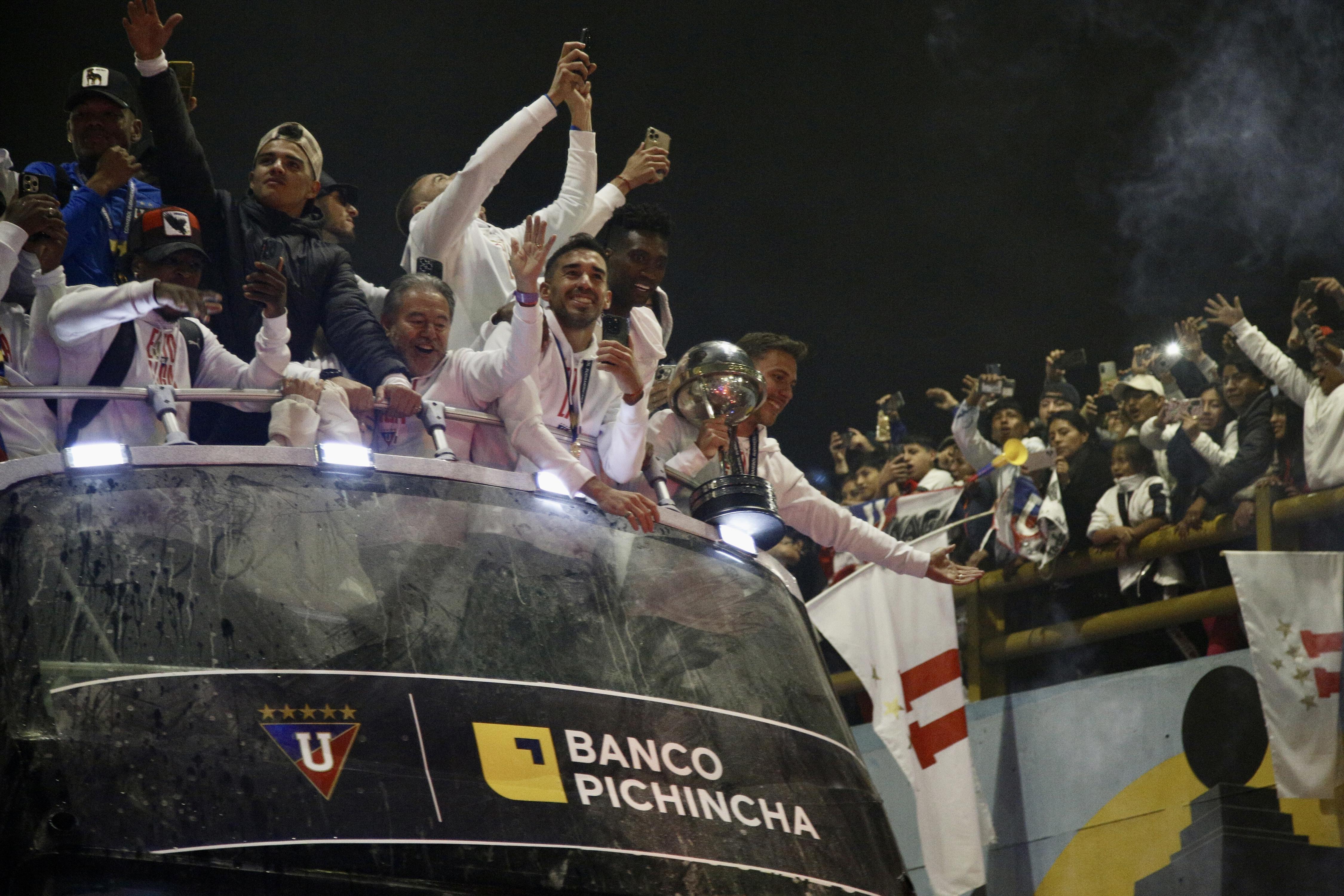 LDU celebra su segunda Copa Sudamericana