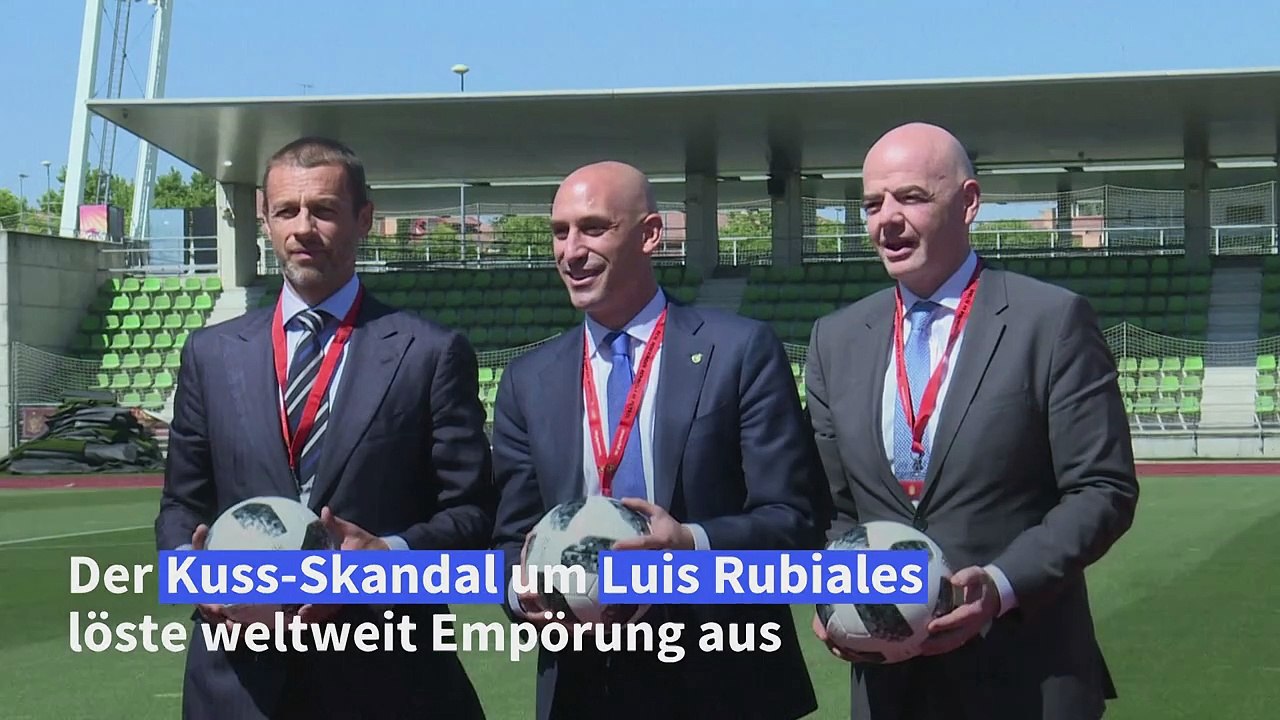 Kuss-Skandal: Fifa sperrt Rubiales für drei Jahre