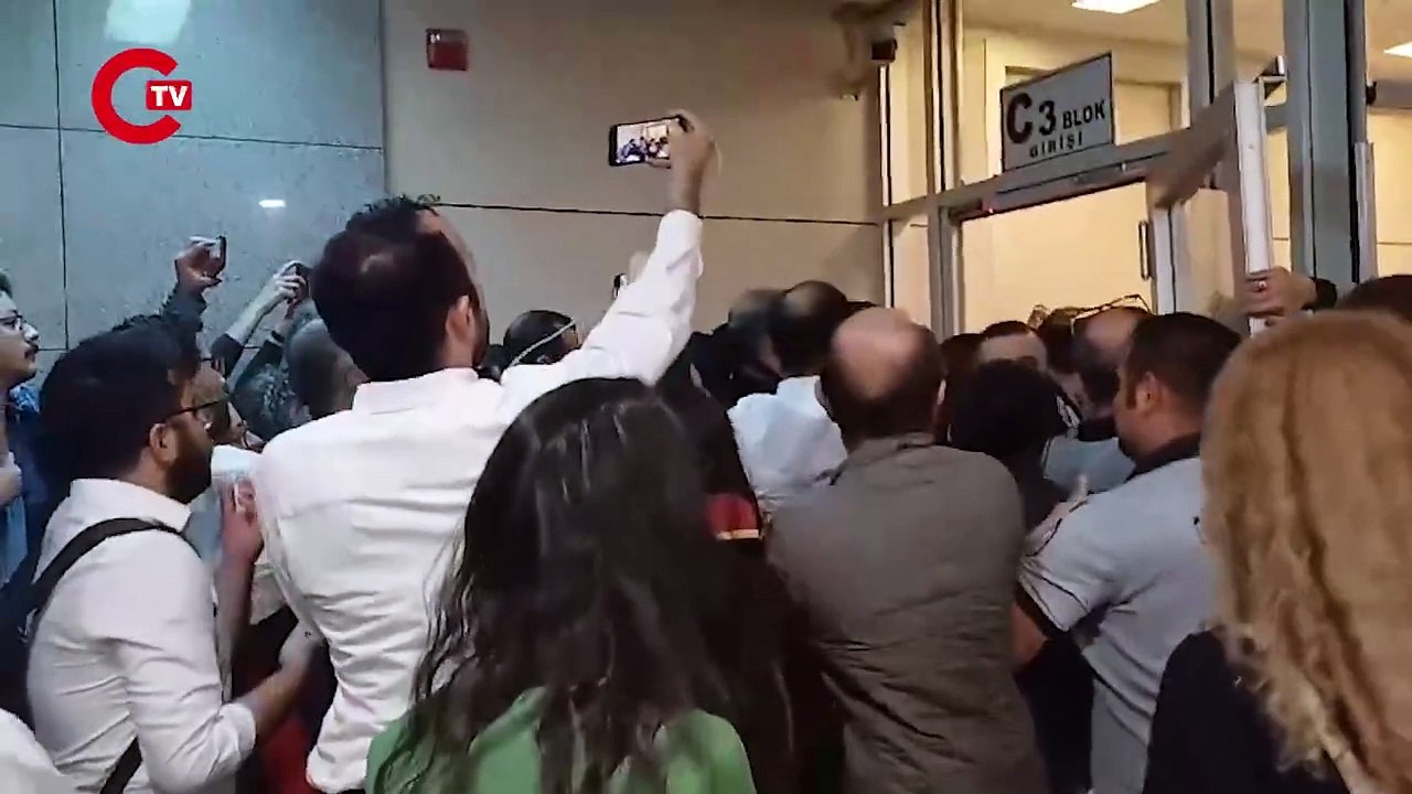 Çağlayan'da 'Can Atalay' arbedesi!