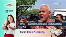Makan Bareng Jokowi, Begini Beda Respons Ganjar dan Anies saat Ditanya Soal Gibran