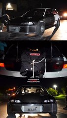 1000Hp+ AWD Civic Doing A Insane Test Hit On Da St ... 