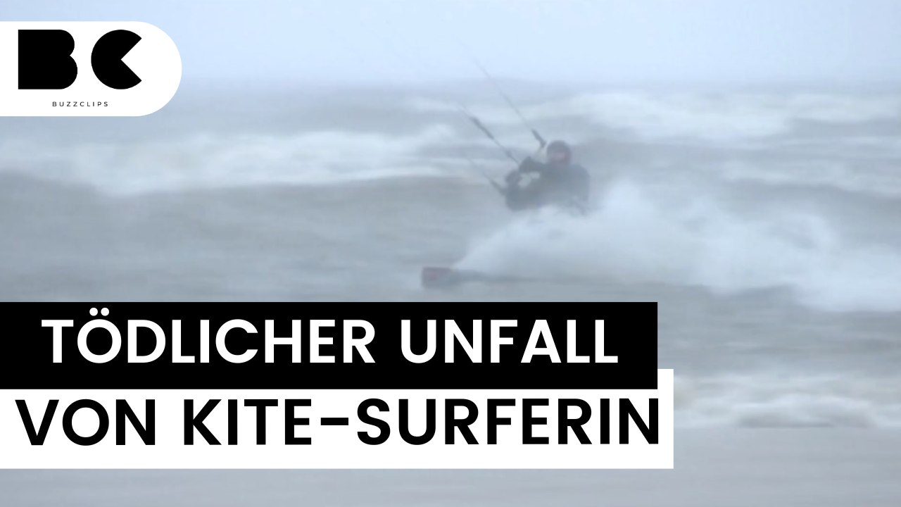 Kite-Surferin stirbt nach Unfall an der Nordsee