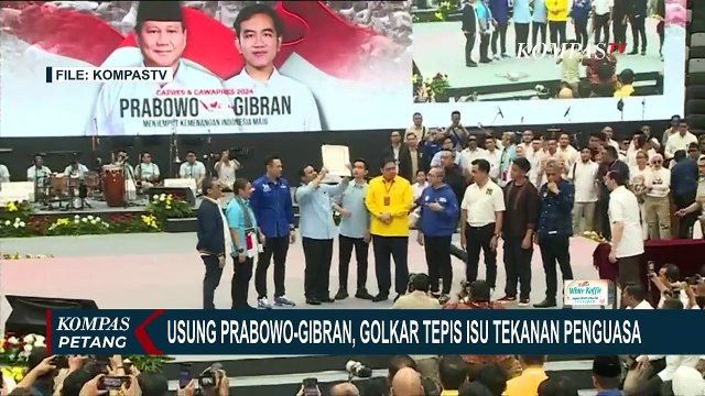 Golkar Tepis soal Kartu Truf Ketum Parpol dan Isu Tekanan Penguasa dalam Pengusungan Prabowo-Gibran