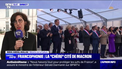 Cité internationale de la langue française: "On pourra parcourir une exposition permanente qui permet de traverser l'histoire de la langue française", décrit la ministre de la Culture