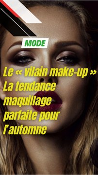 Le « vilain make-up » : La tendance maquillage parfaite pour l'automne
