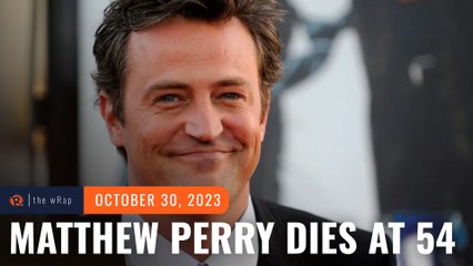 ‘Friends’ star Matthew Perry dies at 54