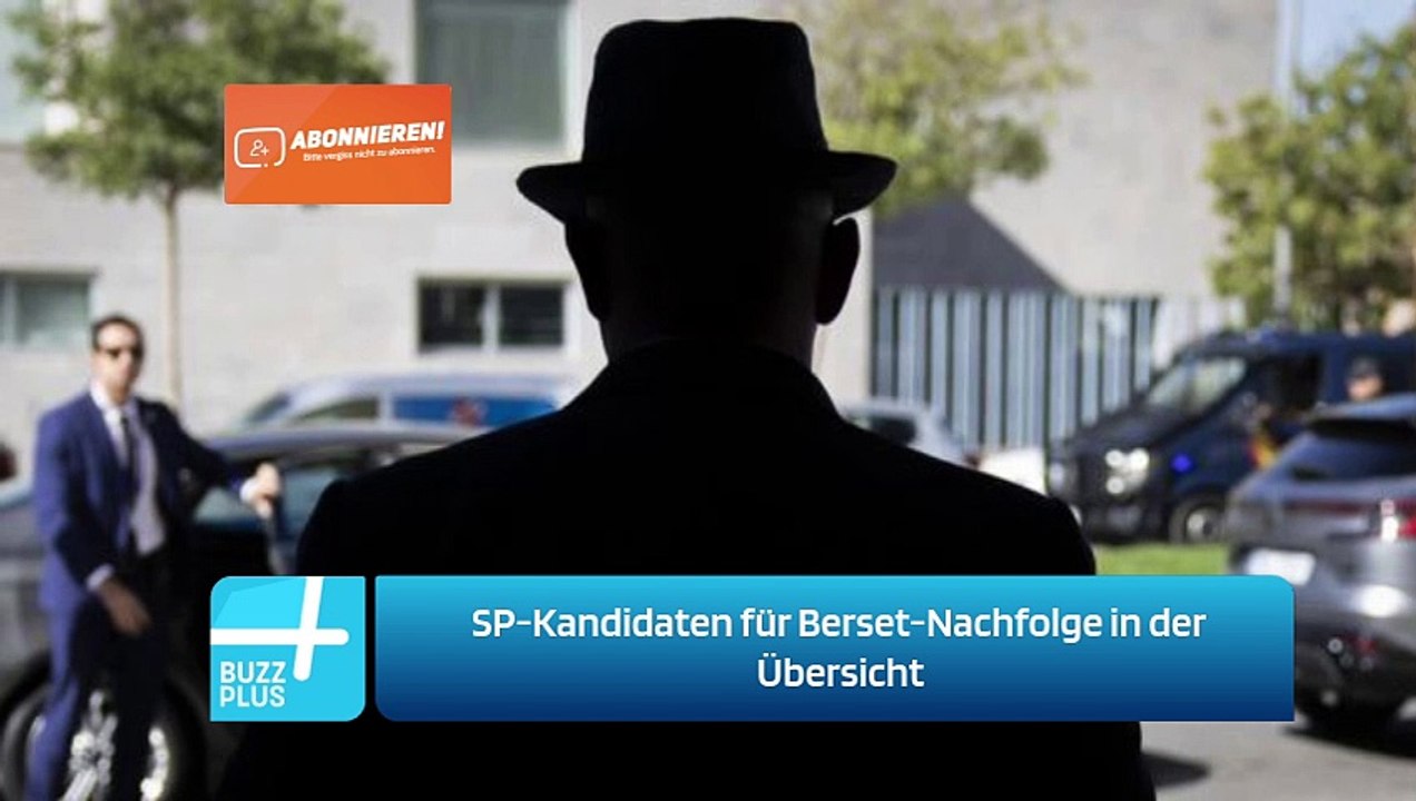 SP-Kandidaten für Berset-Nachfolge in der Übersicht