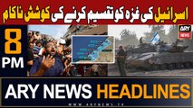 ARY News 8 PM Headlines 30th October 2023 | Israel-Palestine Conflict Updates
