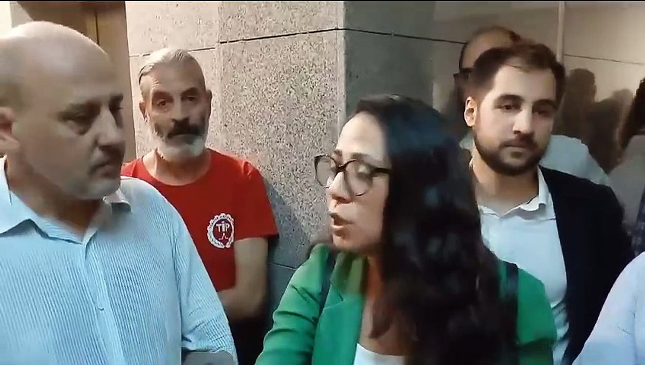 TİP Milletvekili Sera Kadıgil, 13’üncü ağır ceza mahkemesi kalemi ile görüştü