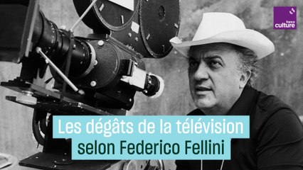 Les dégâts de la télévision selon Federico Fellini