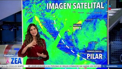 Se forma la tormenta tropical Pilar frente a las costas de Guatemala