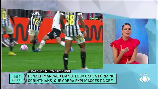 Corinthians X Santos: Renata Fan e Denilson analisam atuação dos times e debatem decisões da arbitragem no clássico