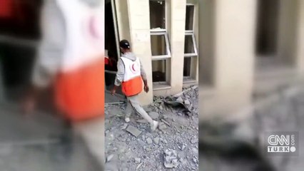 Son dakika İsrail, Türk-Filistin hastanesini vurdu