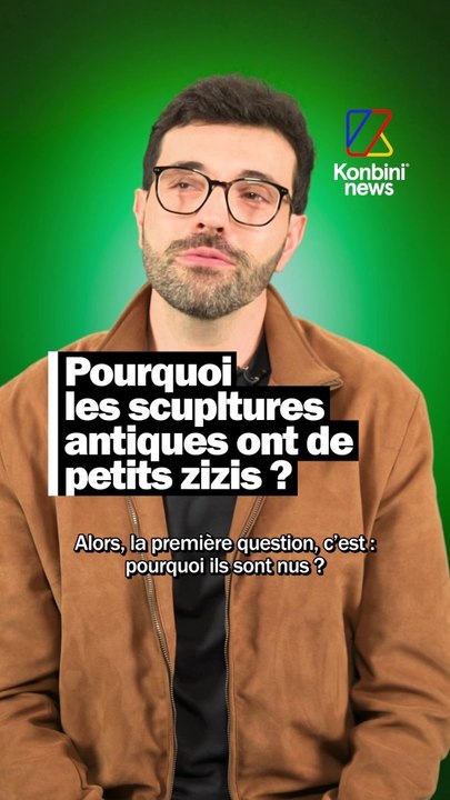 Pourquoi les sculptures antiques sont nus et ont de petits ? Le livre de Yann  Bouvier « Microcosmes. L'histoire de France à taille humaine » est paru aux  éditions First - Vidéo Dailymotion
