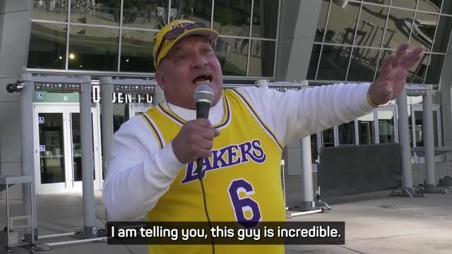 LeBron is the GOAT - Fans celebrate James' 20-year anniversary in NBA